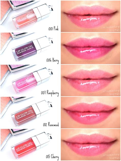 dior lip glow oil shades.